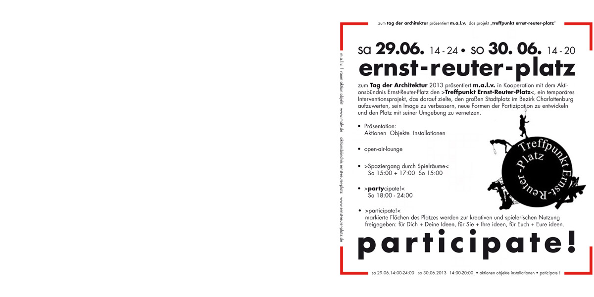 Treffpunkt Ernst-Reuter-Platz - Tag der Architektur 2013